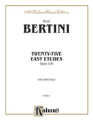 Henri Bertini Twenty-five Easy Studies, Op. 100 (COMPLETE)