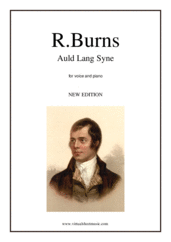 Robert Burns Auld Lang Syne (New  Edition)