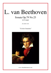 Ludwig van Beethoven Sonata Op.79 No.25