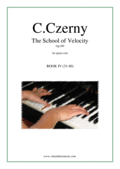 Carl Czerny The School of Velocity Op.299 (COMPLETE)