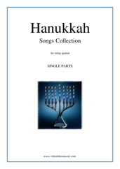 Miscellaneous Hanukkah Songs Collection (Chanukah songs, parts)