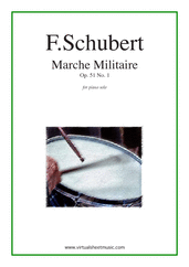 Franz Schubert Marche Militaire Op.51 No.1