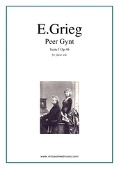 Edvard Grieg Peer Gynt suite I
