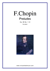 Frederic Chopin Preludes Op.28 (COMPLETE)
