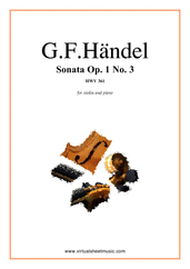 George Frideric Handel Sheet Music to download and print