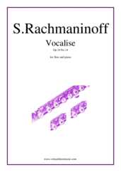 Rachmaninoff vocalise flute