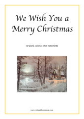 Miscellaneous We Wish You a Merry Christmas